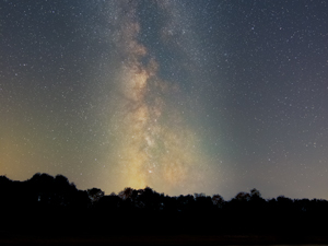 Voie Lactée sur le lac du Gué Gorand