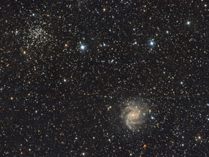 NGC 6946 et 6939
