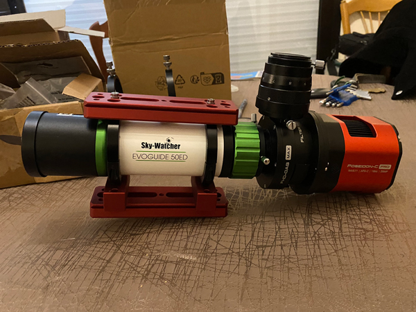 nouveau montage avec Evoguide 50ED
